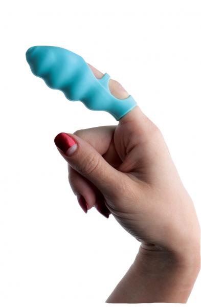 Ripples Finger Bang-Her Vibe - Teal