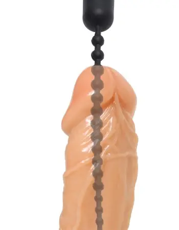 Dark Rod Vibrating Beaded Silicone Sound