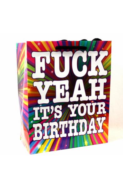 Fuck Yeah It's Your Birthday - Gift Bag