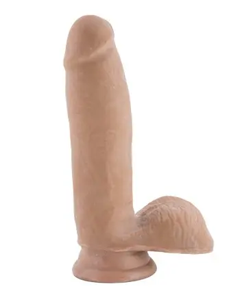Au Naturel 7 Inch Sensa Feel Dildo - Latin
