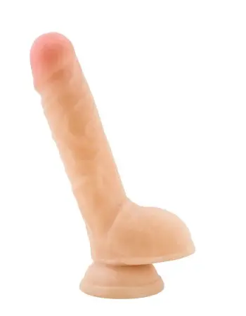 Au Naturel 9 Inch Sensa Feel Dildo - Beige