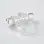 Sensuelle 7 Function Rechargeable Bullet Ring -  Clear