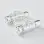 Sensuelle 7 Function Rechargeable Double Action Bullet Ring - Clear