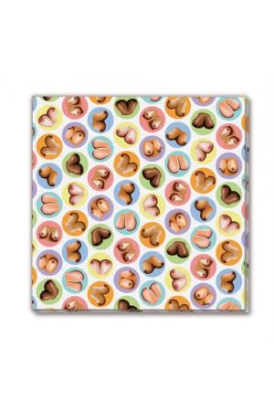 Mini Boobs Napkins 8 Pack