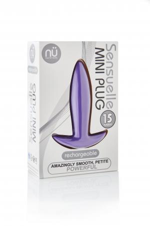 Sensuelle 15 Function Mini Plug - Purple