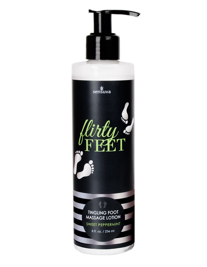 Flirty Feet Tingling Foot Massage Lotion - Sweet  Peppermint