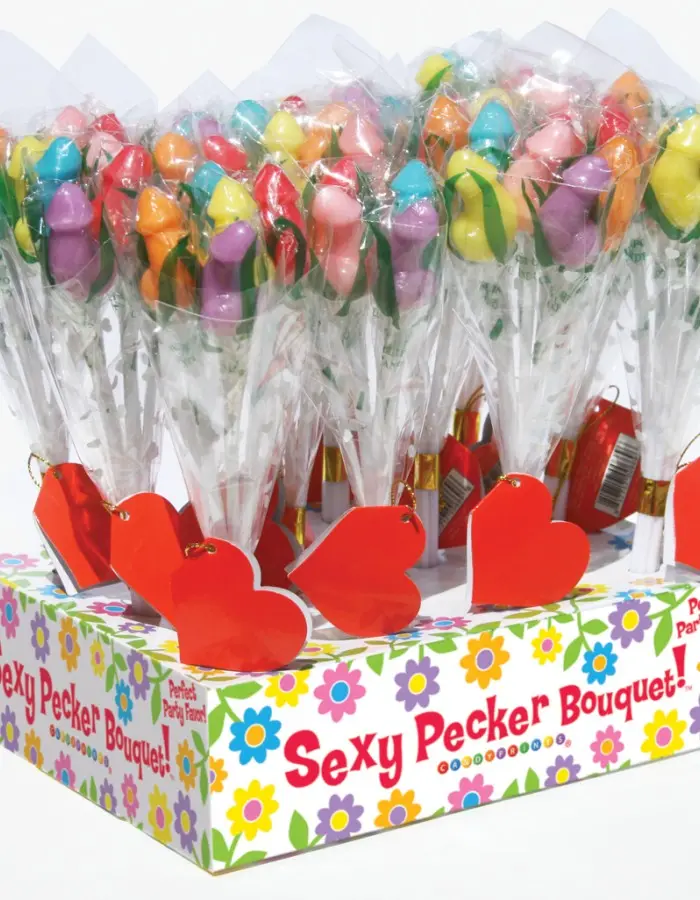Candy Penis Bouquet - 12 Piece Display