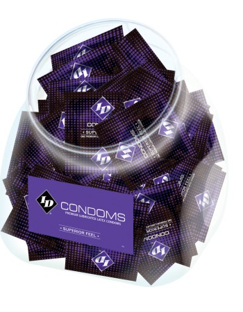 ID Condoms - Superior Feel - 144 Piece Jar
