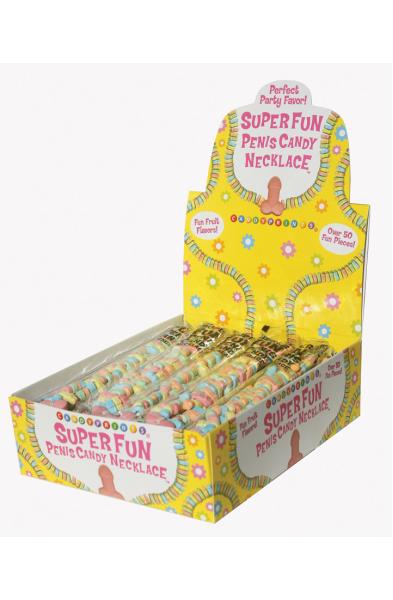 Super Fun Penis Candy - 24 Piece Display