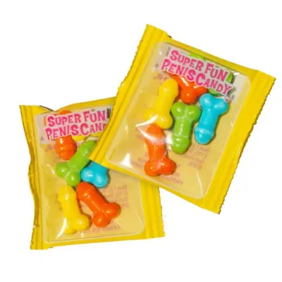 Super Fun Penis Candy - 100 Piece p.o.p Display - 3g Bags