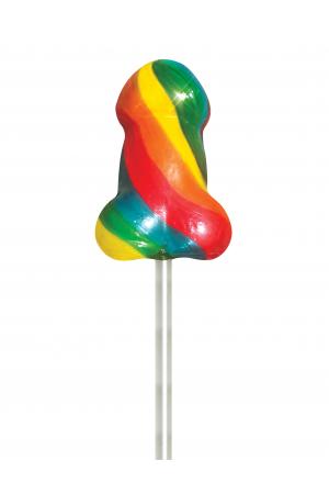 Rainbow Pecker Pops - 72 Count