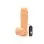 9 Inch Thick Cock W/balls and Egg With Suction - Vanilla
