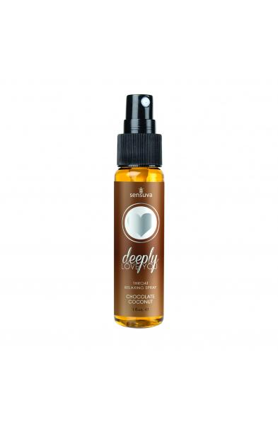 Deeply Love You Throat Relaxing Spray - Chocolate  Coconut - 1 Fl. Oz.