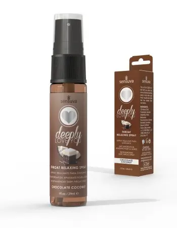 Deeply Love You Throat Relaxing Spray - Chocolate Coconut - 1 Fl. Oz.