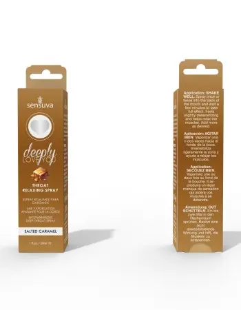 Deeply Love You Throat Relaxing Spray - Salted Caramel - 1 Fl. Oz.