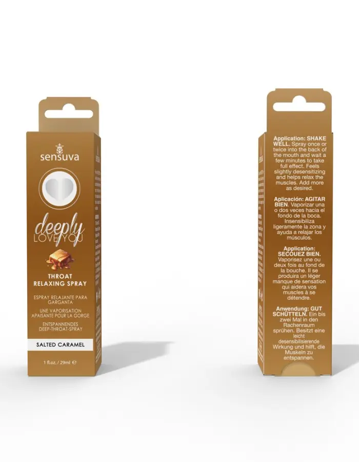 Deeply Love You Throat Relaxing Spray - Salted Caramel - 1 Fl. Oz.