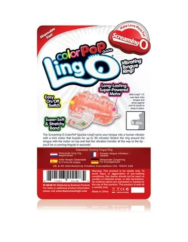 Colorpop Quickie Lingo - Orange - Each