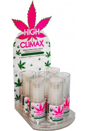 High Climax Female Stimulating Cream - 0.5 Fl. Oz. / 15 ml - 6 Count Display