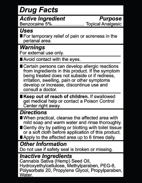 Butt Eze Anal Desensitizer - 2 Fl. Oz. / 60 ml