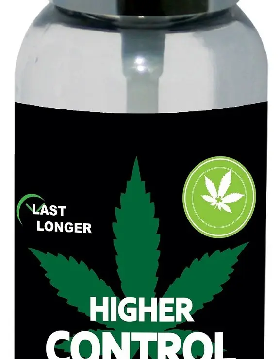 Higher Control Male Climax Control Lubricating Gel With Hemp - 2 Fl. Oz. / 60 ml