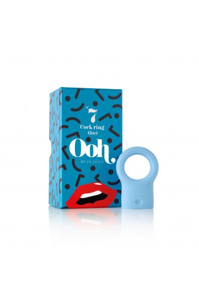 Ooh No. 7 Cock Ring (Lite) Accessory - Sky Blue