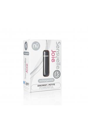 Sensuelle Joie 15 Function Bullet - Black