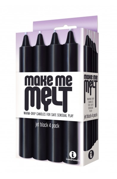 Make Me Melt - Jet Black 4 Pack