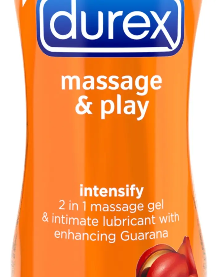Durex Massage & Play 2 in 1 Intensify Guarana - 6.76 Fl. Oz. / 200 ml