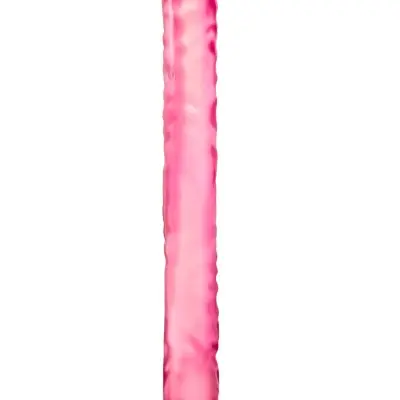 B Yours 18 Inch Double Dildo - Pink