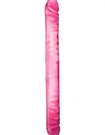 B Yours 18 Inch Double Dildo - Pink