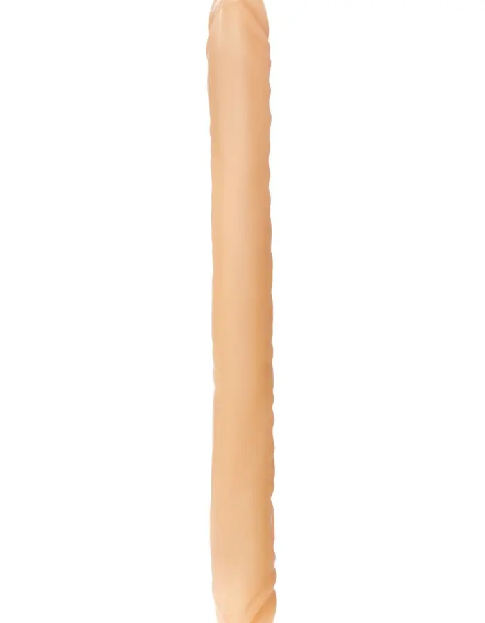 B Yours 18 Inch Double Dildo - Beige