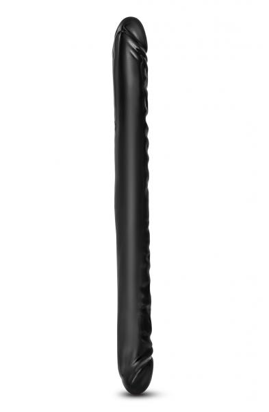 B Yours 18" Double Dildo - Black