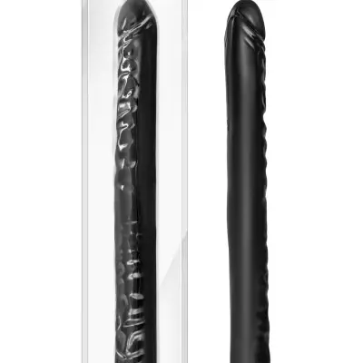 B Yours 18" Double Dildo - Black