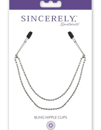Sincerely Bling Nipple Clips