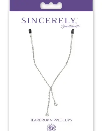 Sincerely Teardrop Nipple Clips