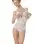 Lace Open Cup Crotchless Teddy - One Size - White