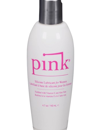 Pink Silicone Lubricant for Women - 4.7 Oz / 140 ml