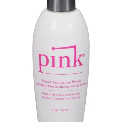 Pink Silicone Lubricant for Women - 4.7 Oz / 140 ml