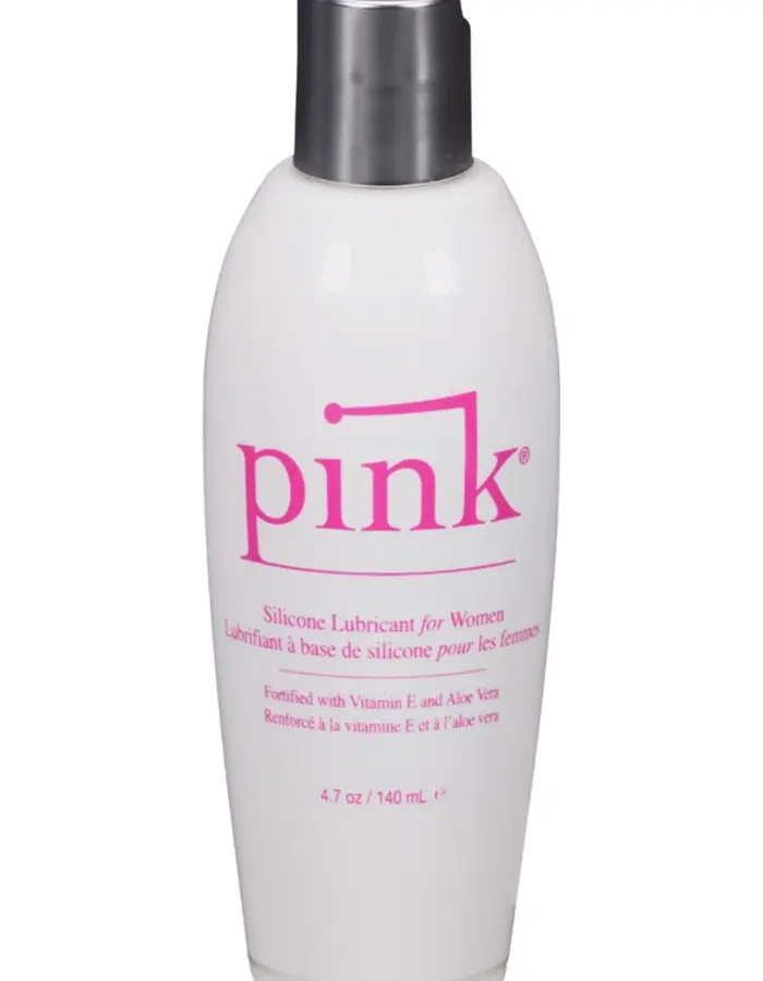 Pink Silicone Lubricant for Women - 4.7 Oz / 140 ml