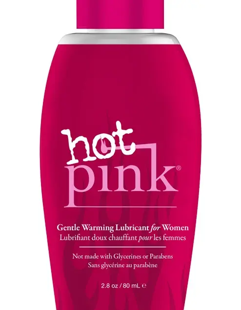 Hot Pink Warming Lubricant for Women - 2.8 Oz. 80 ml