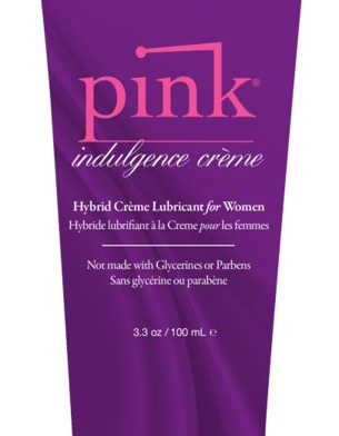 Pink Indulgence Creme Hybrid Lubricant for Women - 3.3 Oz. / 100 ml