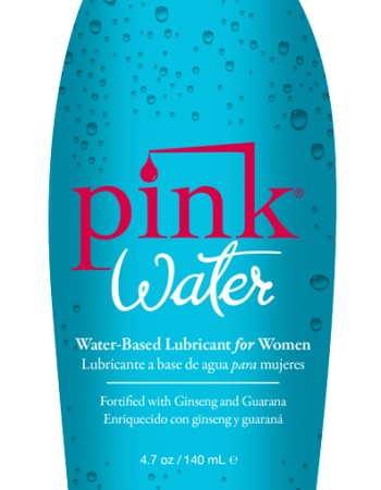 Pink Water Based Lubricant for Women - 4.7 Oz. / 140 ml