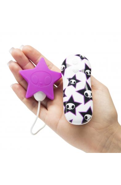 Tokidoki 10 Function Silicone Clitoral Vibrator -  Star - Purple