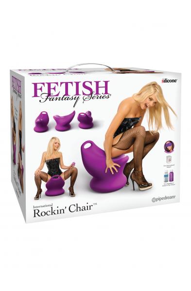 Fetish Fantasy Series International Rockin' Chair  - Purple