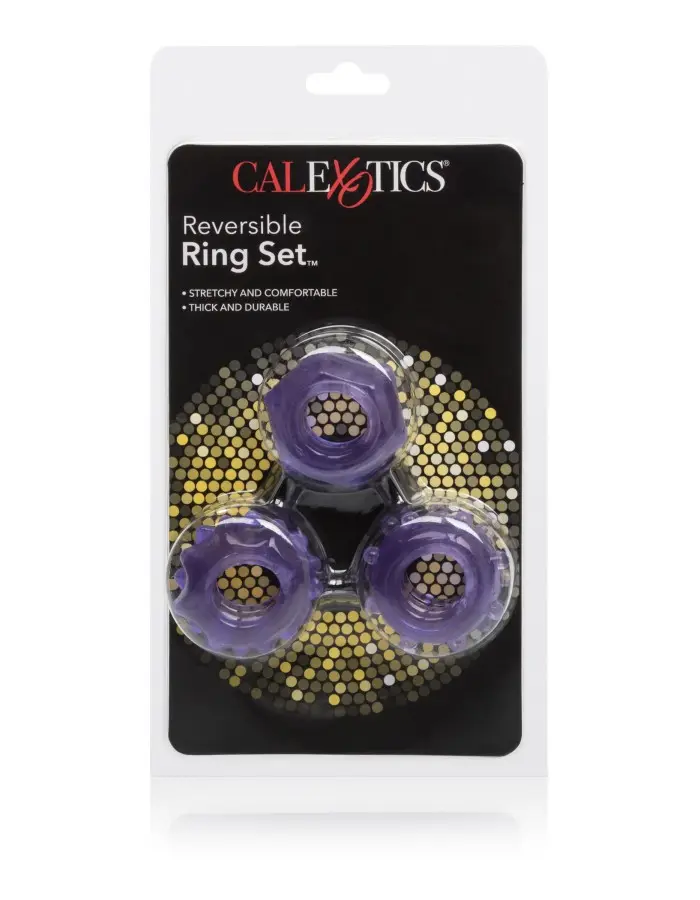 Reversible Ring Set - Purple