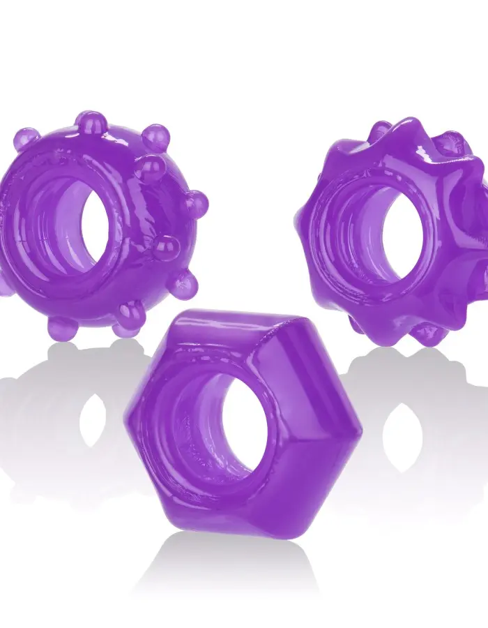 Reversible Ring Set - Purple