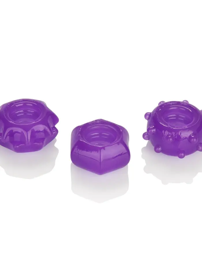 Reversible Ring Set - Purple
