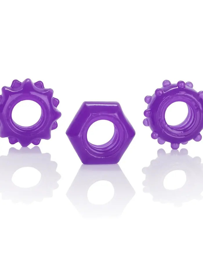 Reversible Ring Set - Purple