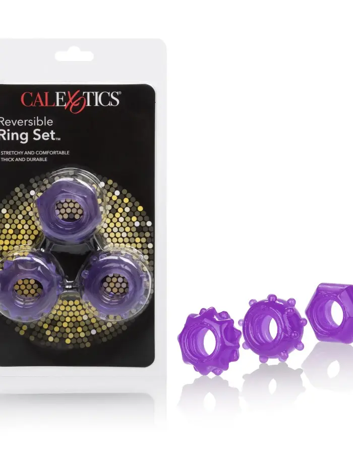Reversible Ring Set - Purple