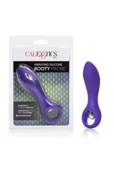 Vibrating Silicone Booty Probe